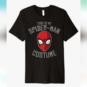 Marvel Spider Man Halloween Costume Mask Premium T-Shirt Premium T-Shirt